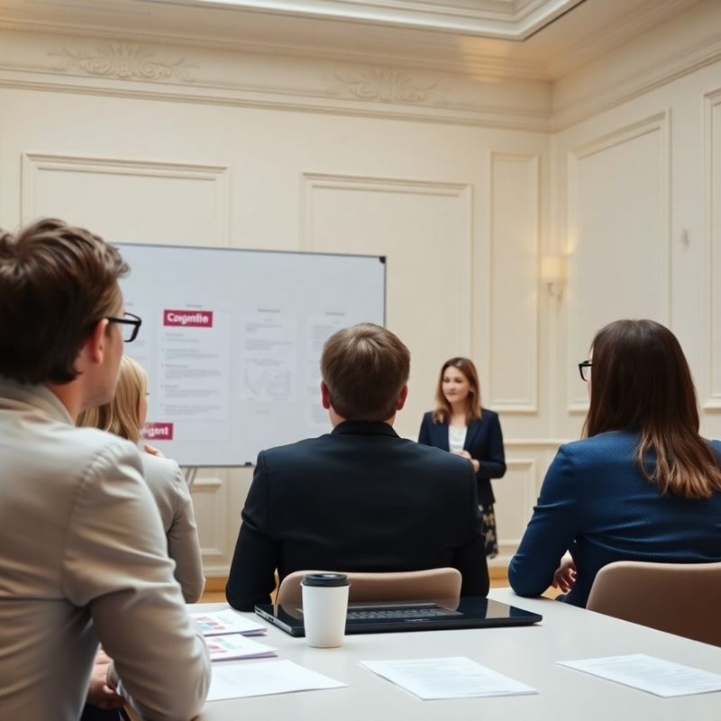 Facilitated leadership workshop in a bright Central European meeting room